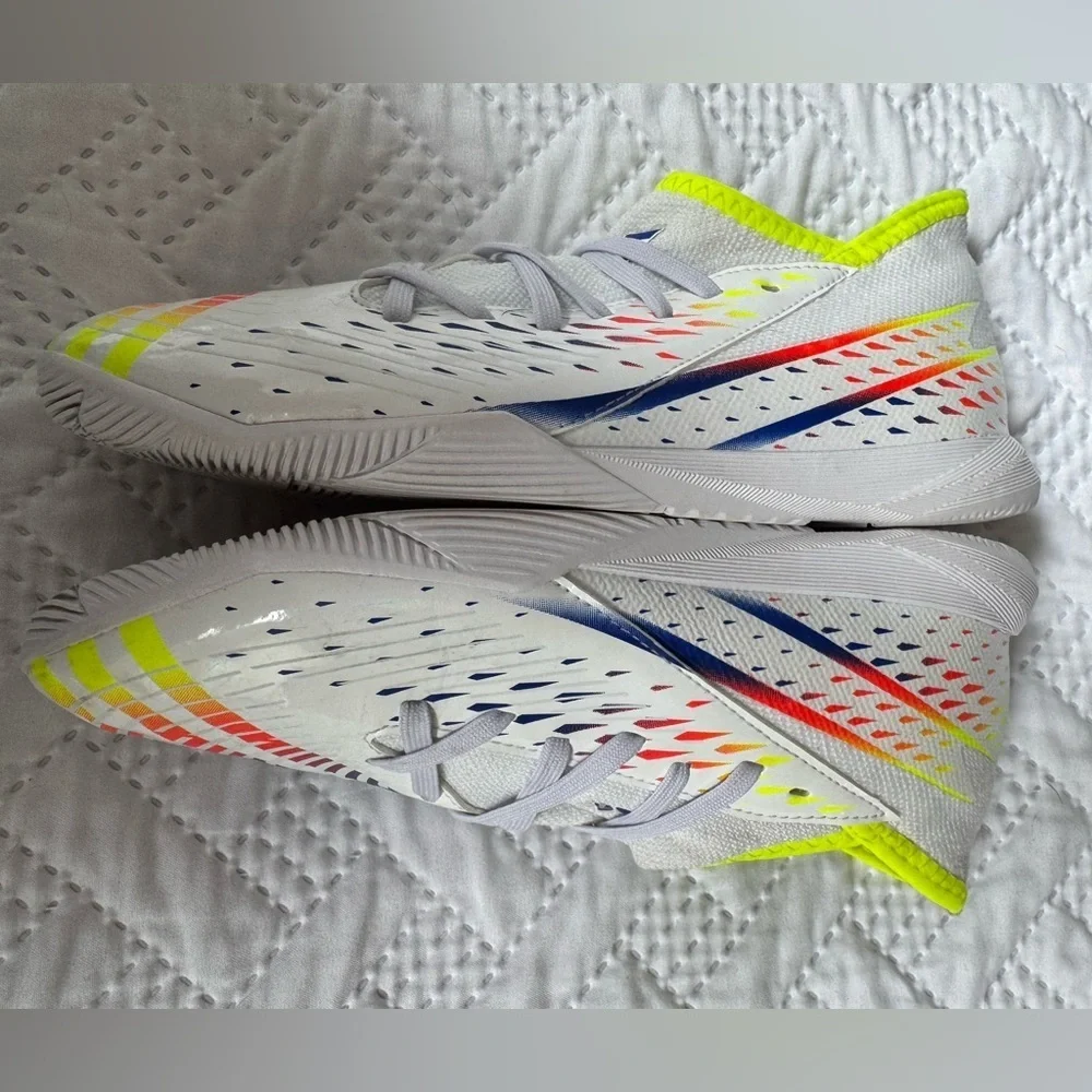 Adidas Predator Edge .3 Indoor Soccer Football Cleats Shoes Youth Size 3Y Unisex - Picture 7 of 11